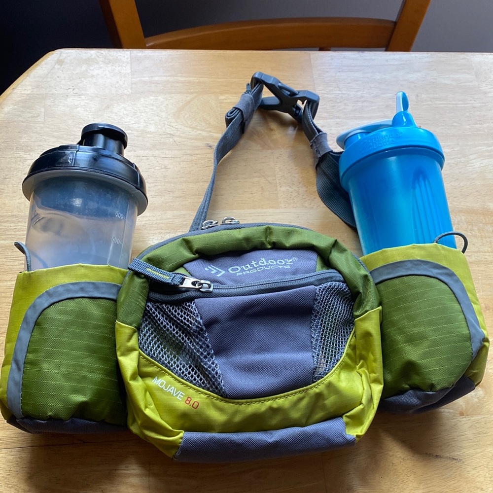 Mojave 8.0 Outdoor grey Waist Fanny Pack Dual Bottle Holder